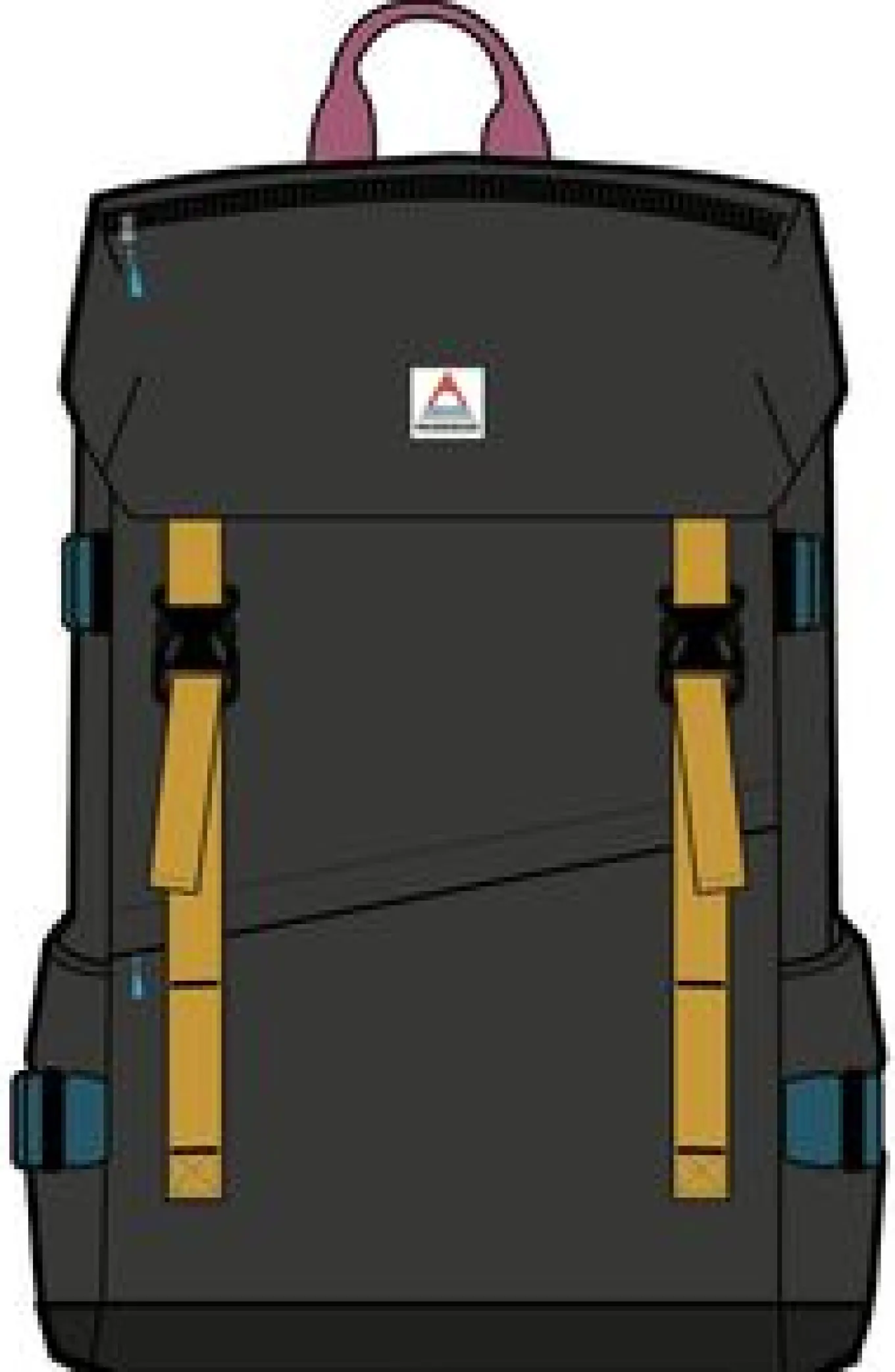 Boondocker Recycelter 26L Rucksack - Schwarz