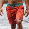Breaks Recycelte Boardshorts - Gebranntes Orange