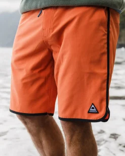 Breaks Recycelte Boardshorts - Gebranntes Orange