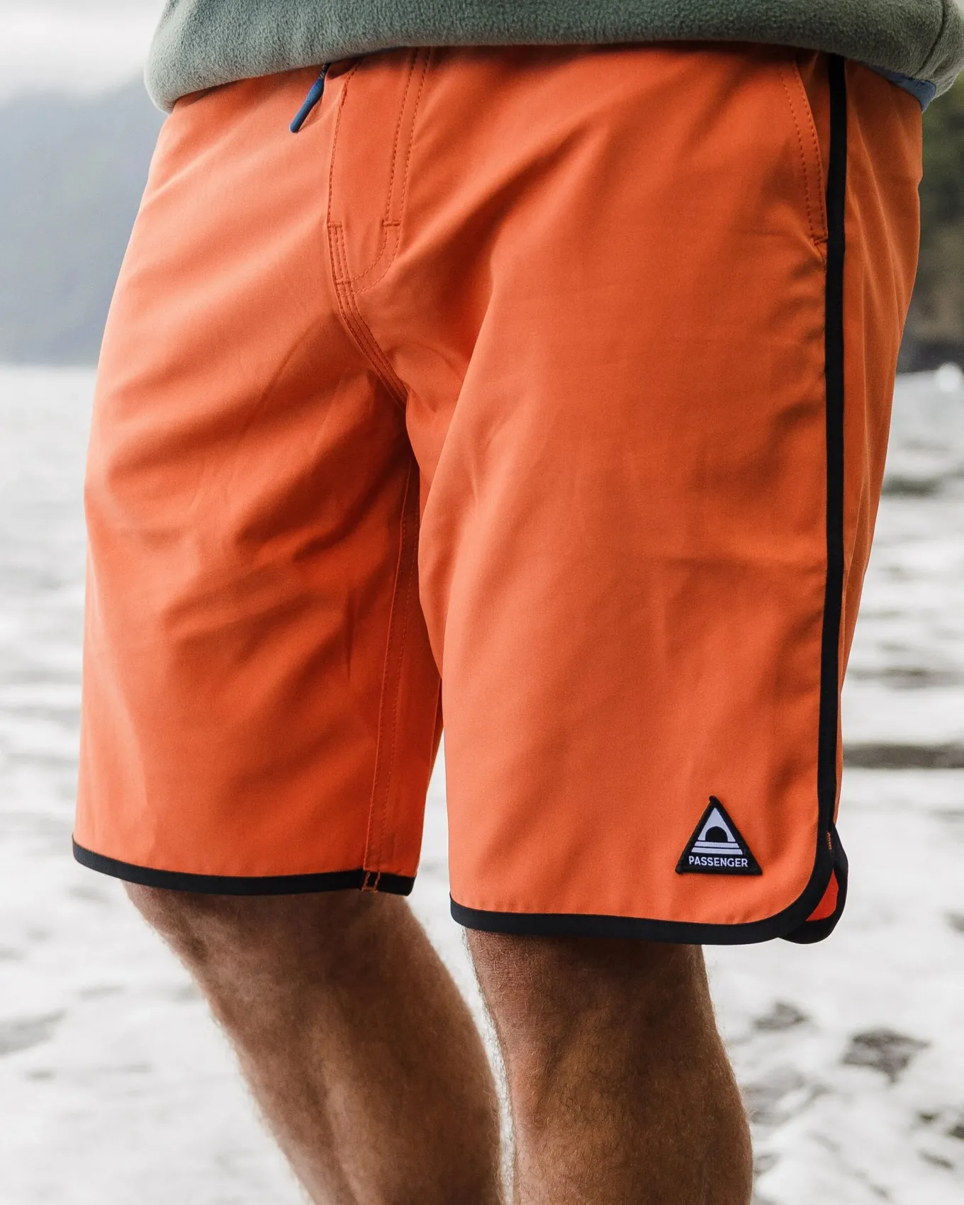Breaks Recycelte Boardshorts - Gebranntes Orange