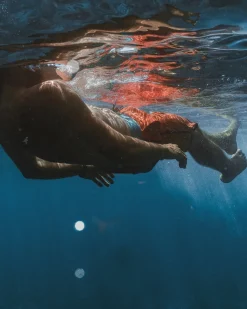 Breaks Recycelte Boardshorts - Gebranntes Orange