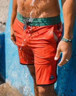 Breaks Recycelte Boardshorts - Gebranntes Orange
