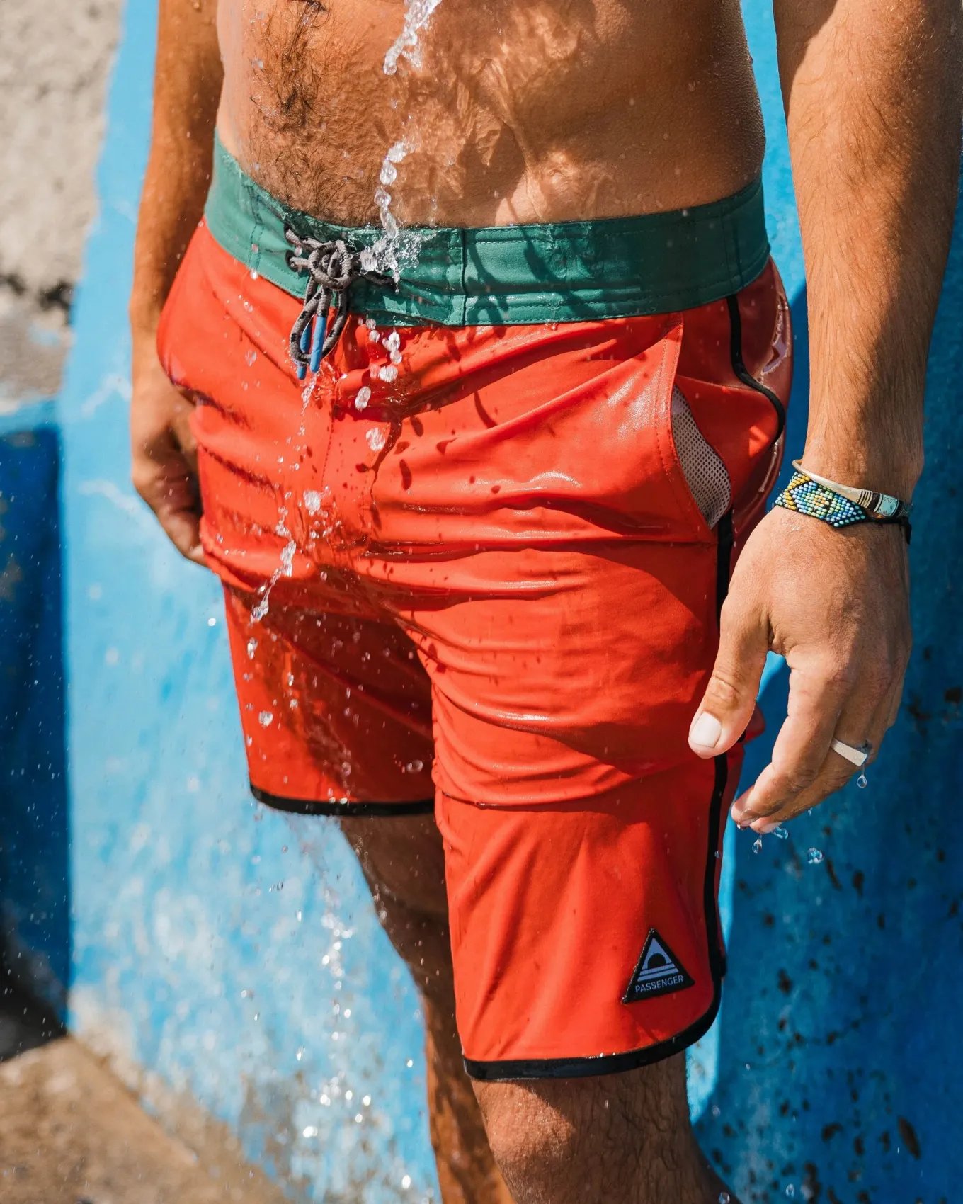 Breaks Recycelte Boardshorts - Gebranntes Orange