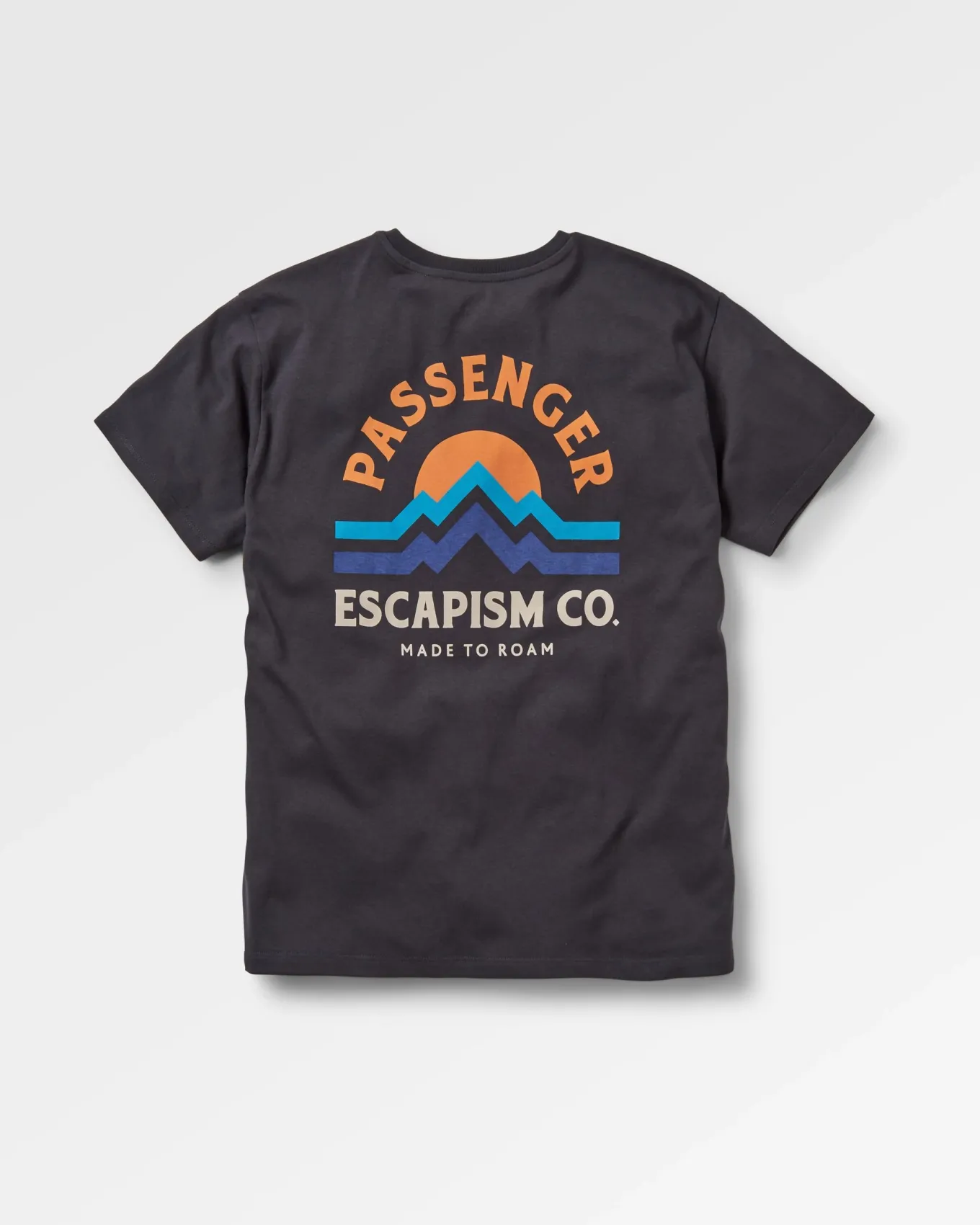 Breathe Recyceltes Baumwoll-T-Shirt - Schwarz