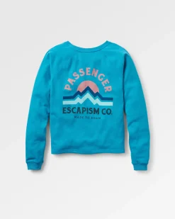Breathe Recycled Cotton Sweatshirt - Bluejay