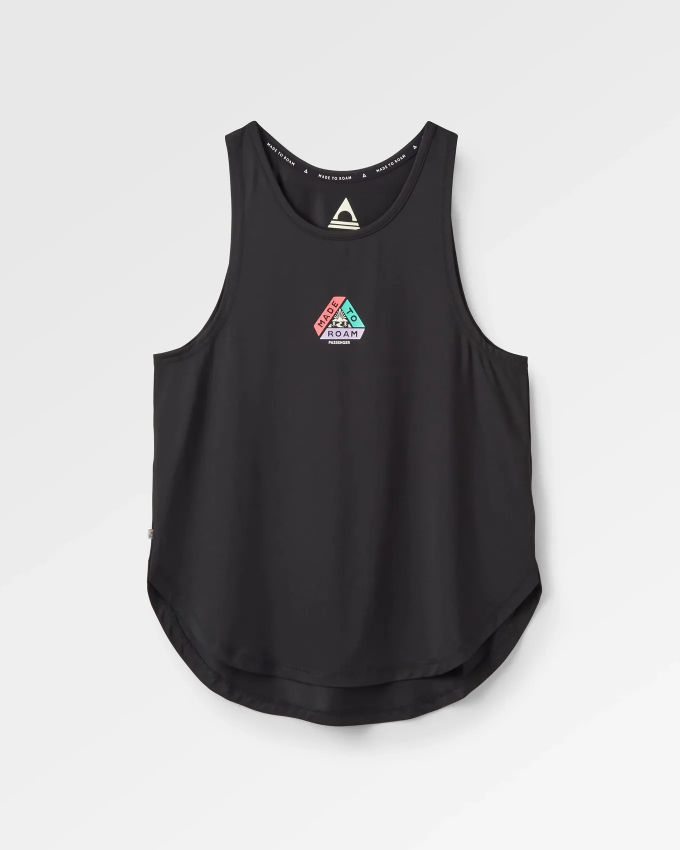 Breezy Recyceltes Aktiv Top - Schwarz