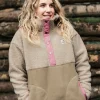 Calla Kapuzen Recyceltes Polar-Fleece mit Futter - Feder/Keks