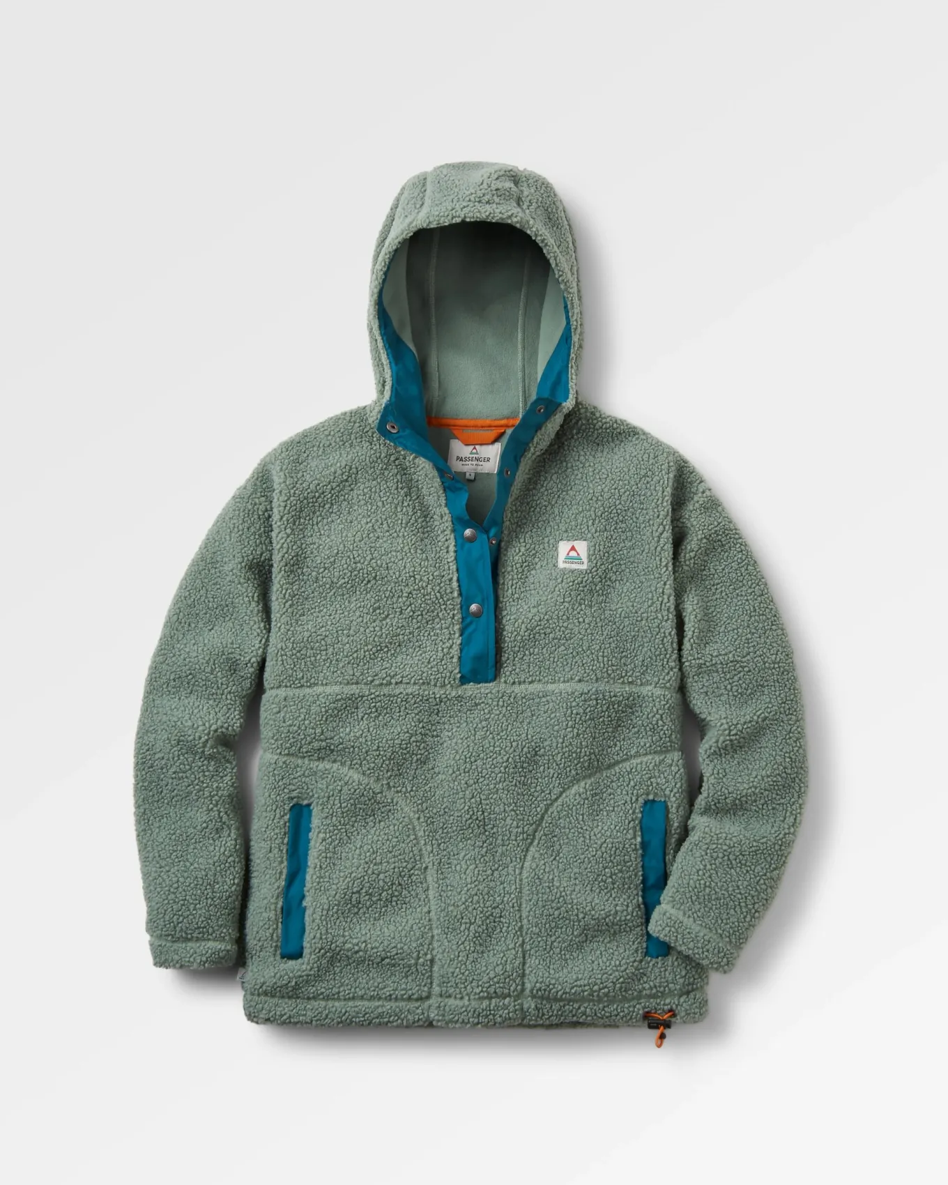 Calla Kapuzen Recyceltes Polar-Fleece mit Futter - Pistazie