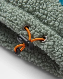Calla Kapuzen Recyceltes Polar-Fleece mit Futter - Pistazie