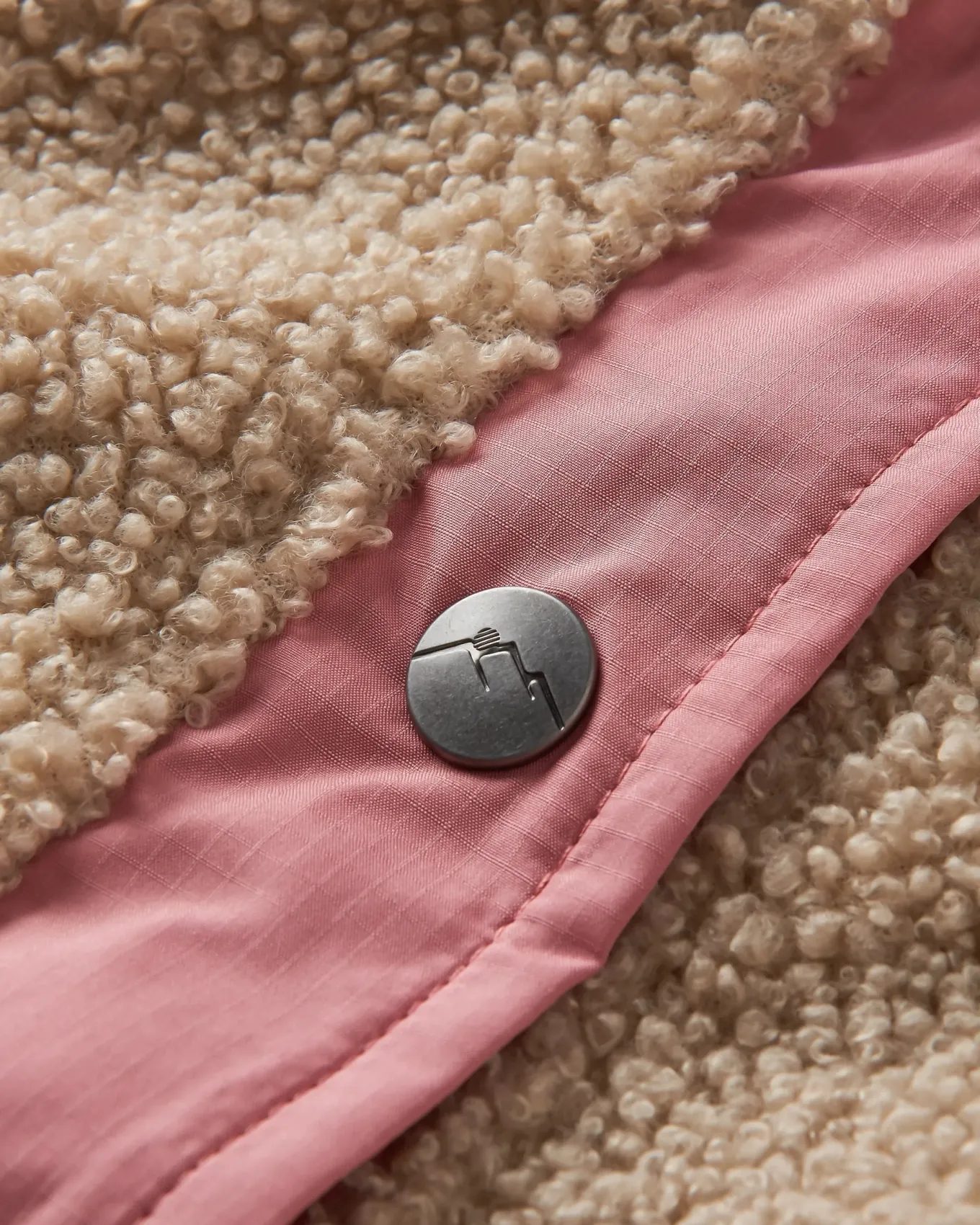 Calla Kapuzen Recyceltes Polar-Fleece mit Futter - Feder/Keks