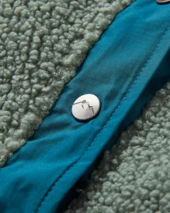 Calla Kapuzen Recyceltes Polar-Fleece mit Futter - Pistazie