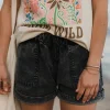 Carriso Bio-Baumwoll Shorts - Schwarz