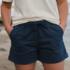 Carriso Bio-Baumwoll Shorts - Dunkler Denim
