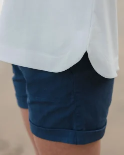 Carriso Bio-Baumwoll Shorts - Dunkler Denim