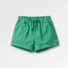 Carriso Bio-Baumwollshorts - Grüne Fichte