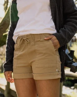 Carriso Bio-Baumwollshorts - Biskuit