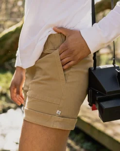 Carriso Bio-Baumwollshorts - Biskuit