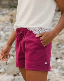 Carriso Bio-Baumwollshorts - Cranberry