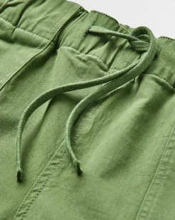 Carriso Bio-Baumwollshorts - Weinberggrün