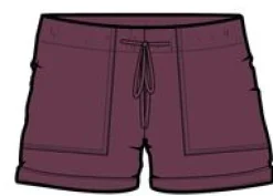 Carriso Bio-Baumwollshorts - Cranberry