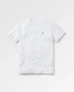 Classic Logo Recyceltes Baumwoll-T-Shirt - Weiß