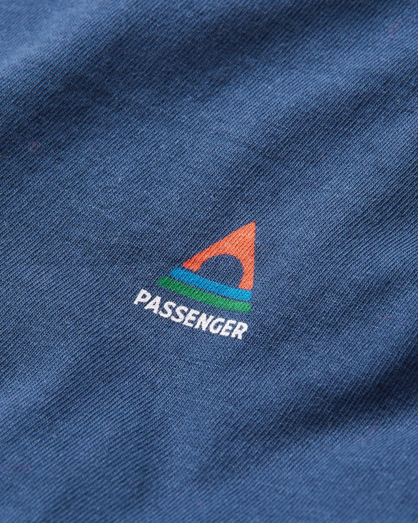 Classic Logo Recyceltes Baumwoll-T-Shirt - Tiefes Marineblau