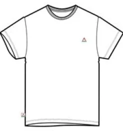 Classic Logo Recyceltes Baumwoll-T-Shirt - Weiß