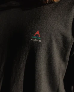 Classic Logo Recyceltes Baumwoll-T-Shirt - Schwarz