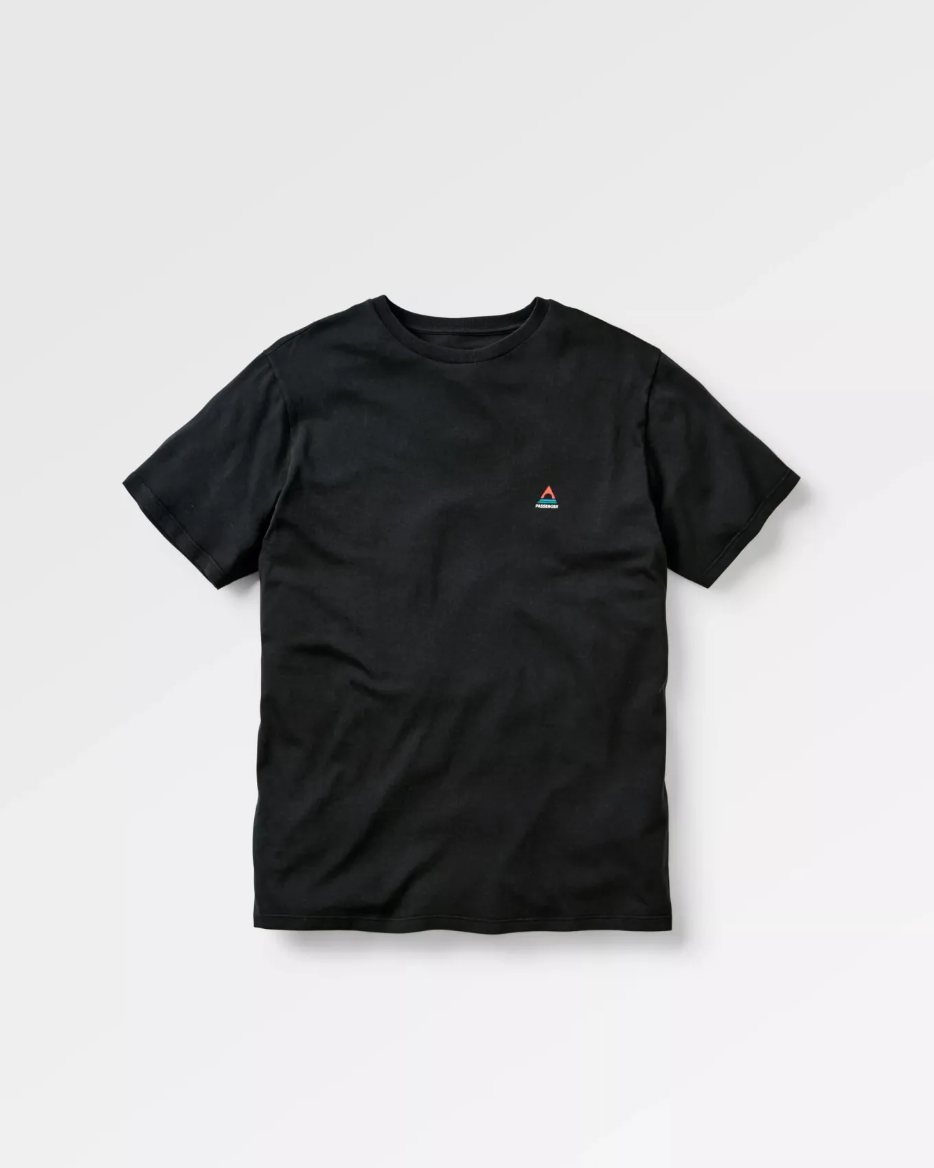 Classic Logo Recyceltes Baumwoll-T-Shirt - Schwarz