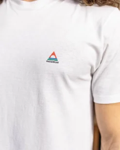 Classic Logo Recyceltes Baumwoll-T-Shirt - Weiß
