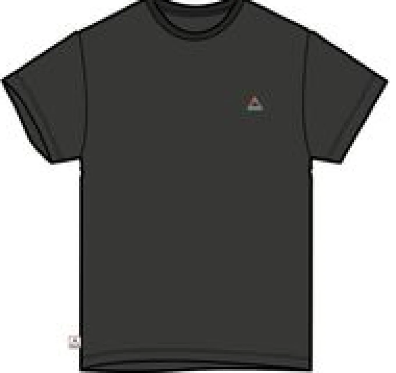 Classic Logo Recyceltes Baumwoll-T-Shirt - Schwarz