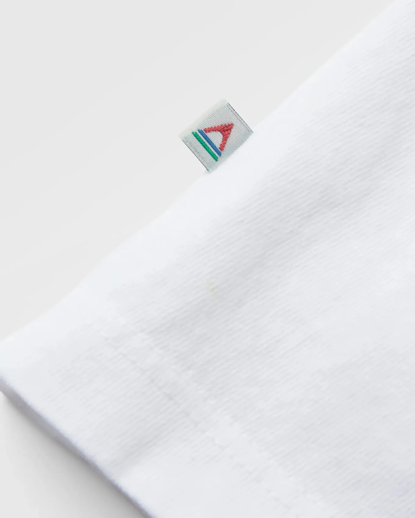 Classic Logo Recyceltes Baumwoll-T-Shirt - Weiß