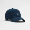Classic Recycelte Baumwolle 6 Panel Kappe - Tiefes Marineblau