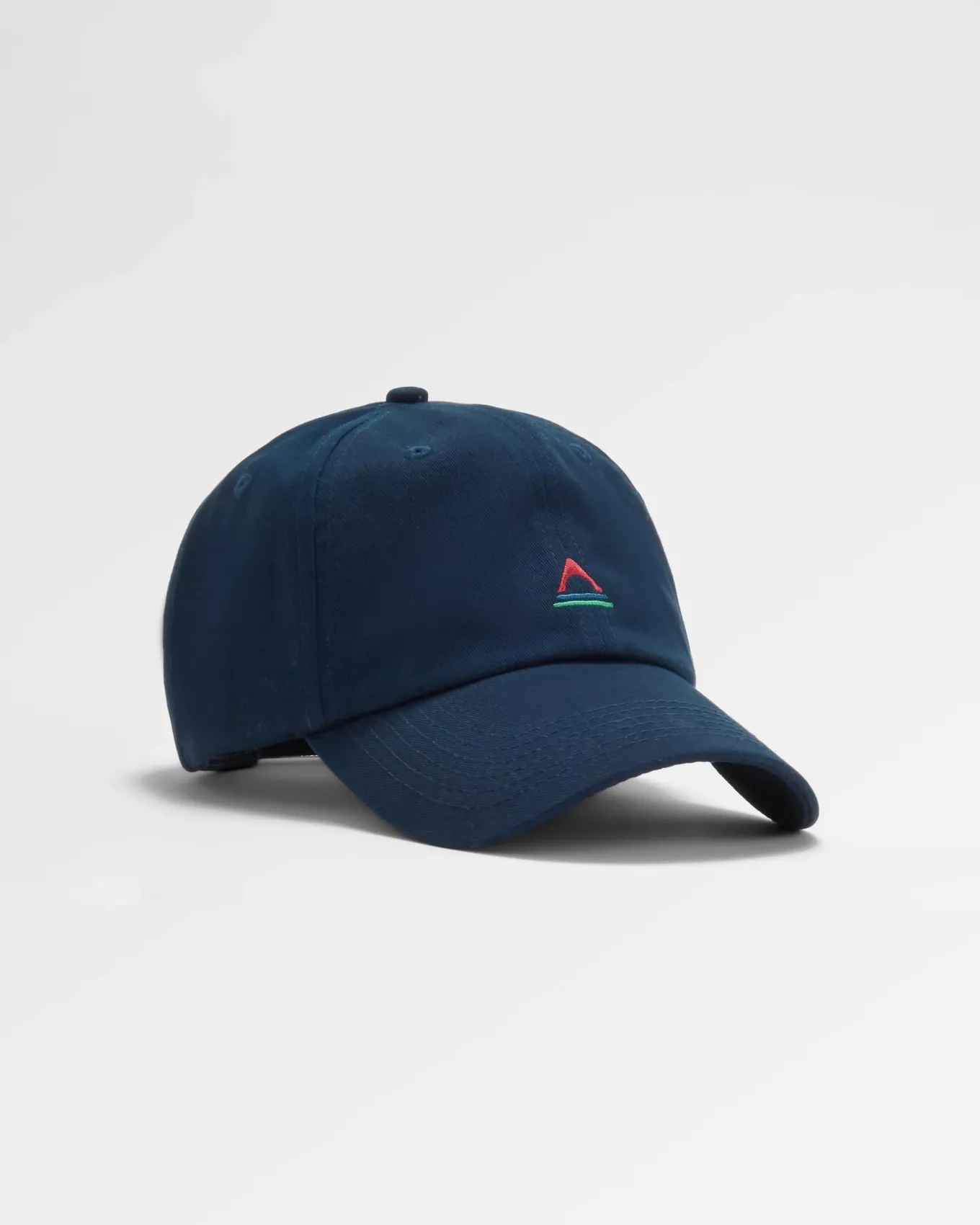 Classic Recycelte Baumwolle 6 Panel Kappe - Tiefes Marineblau