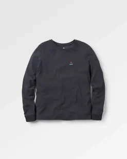 Classic Recycelte Baumwolle LS T-Shirt - Schwarz