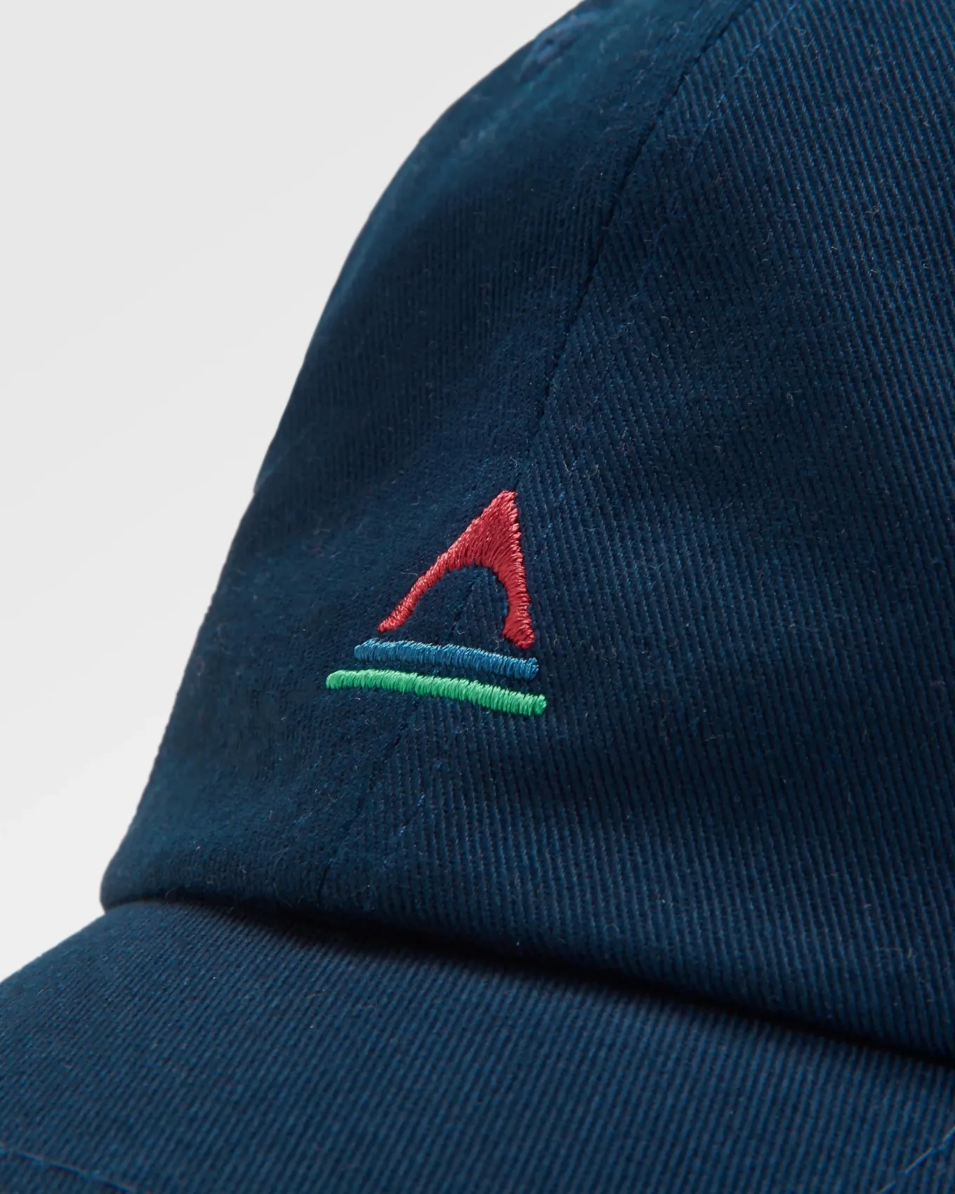 Classic Recycelte Baumwolle 6 Panel Kappe - Tiefes Marineblau