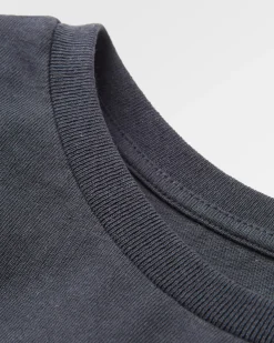 Classic Recycelte Baumwolle LS T-Shirt - Schwarz