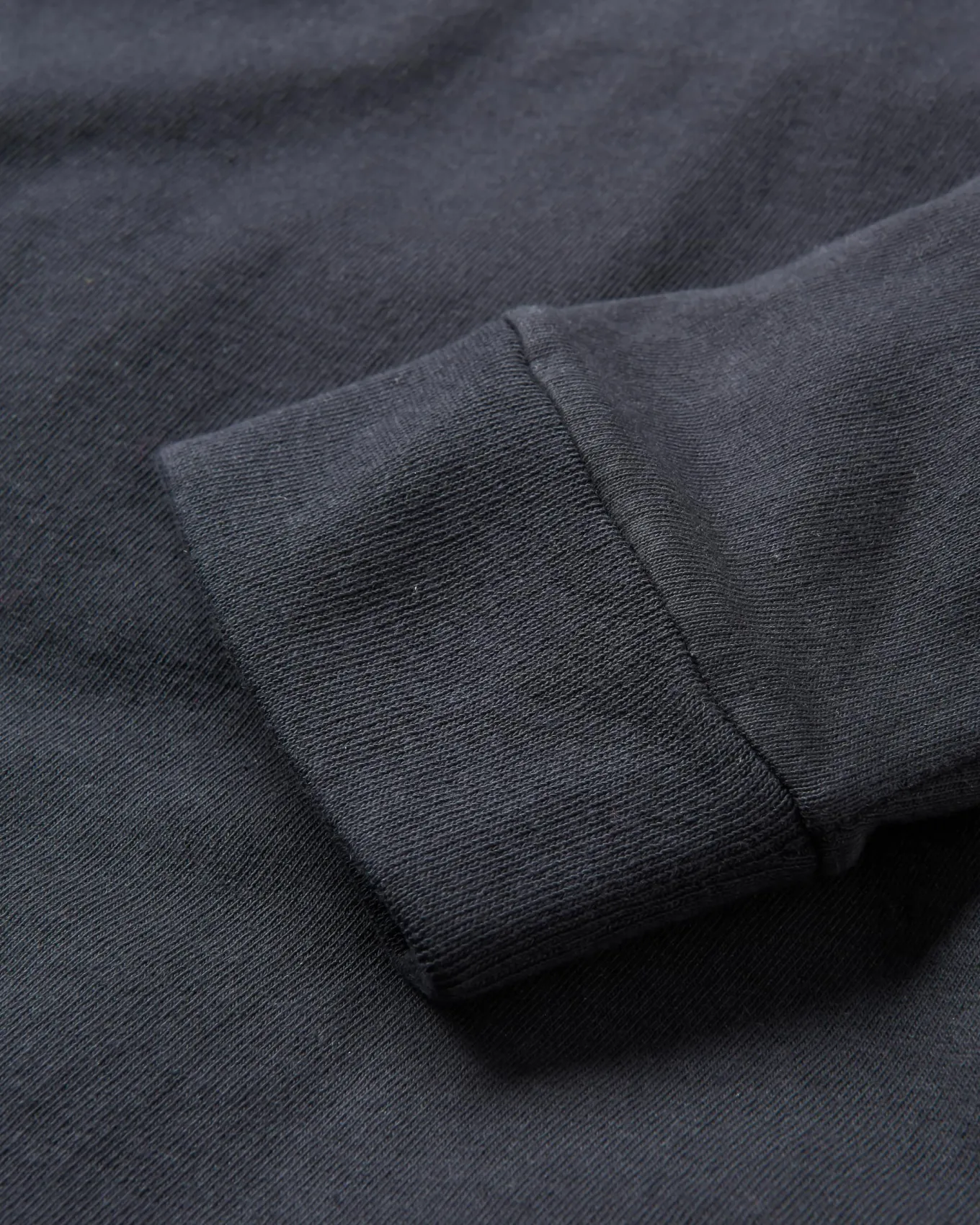 Classic Recycelte Baumwolle LS T-Shirt - Schwarz