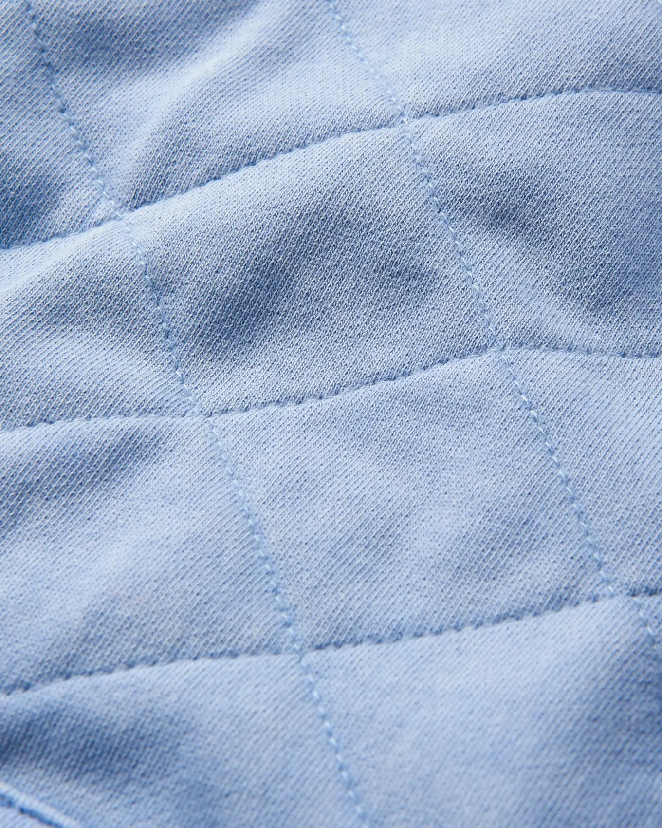 Clementine Gesteppte Reißverschlussjacke - Kornblumenblau
