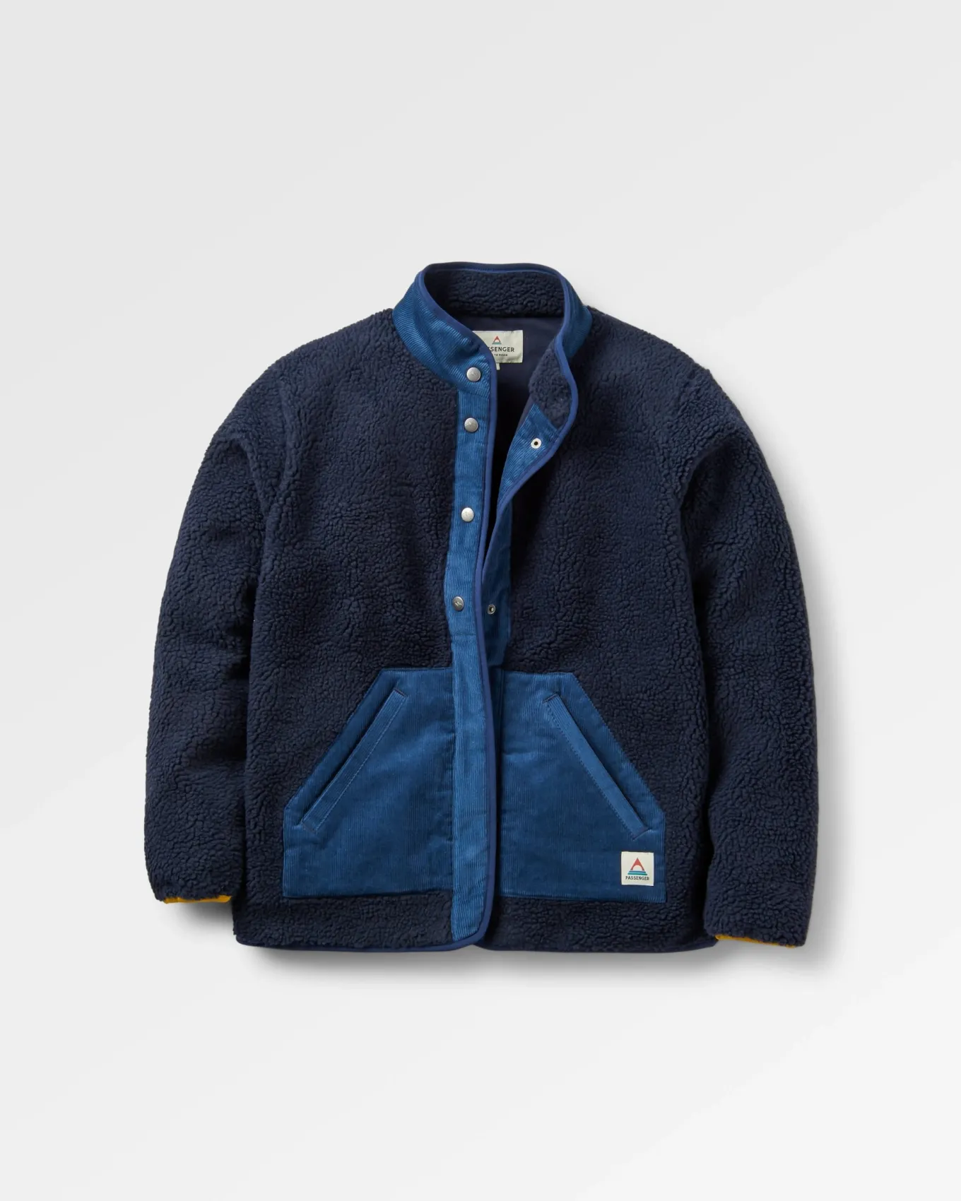 Clover 2.0 recyceltes Sherpa-Fleece - Tiefes Marineblau