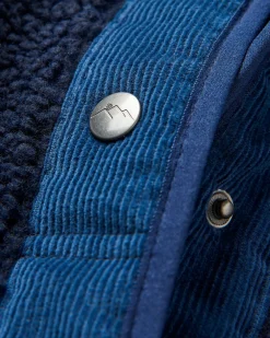 Clover 2.0 recyceltes Sherpa-Fleece - Tiefes Marineblau