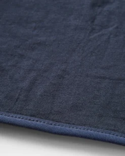 Clover 2.0 recyceltes Sherpa-Fleece - Tiefblaues Tarnmuster