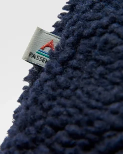 Clover 2.0 recyceltes Sherpa-Fleece - Tiefes Marineblau
