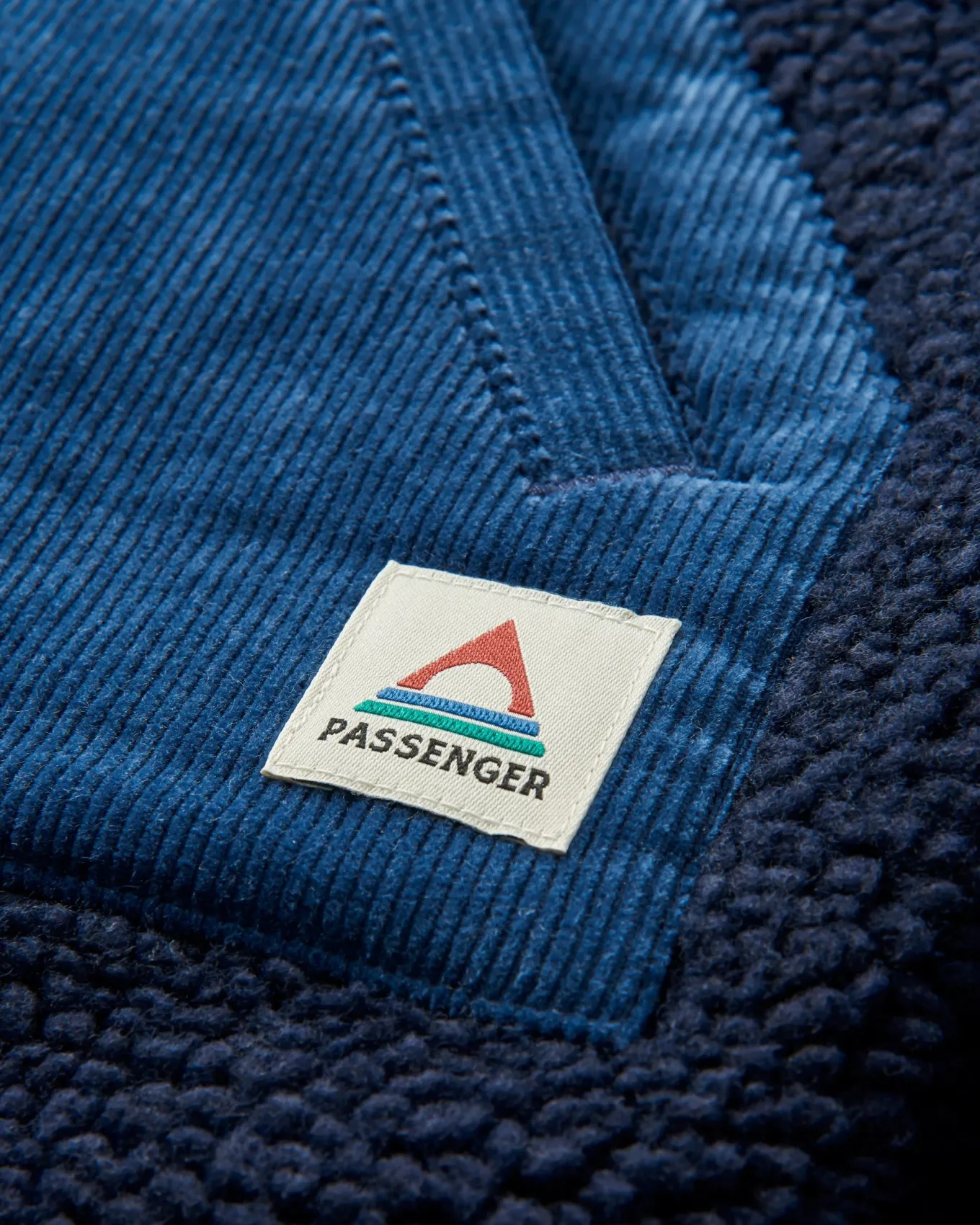 Clover 2.0 recyceltes Sherpa-Fleece - Tiefes Marineblau