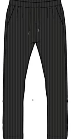 Compass Recycelte Cordhose - Schwarz