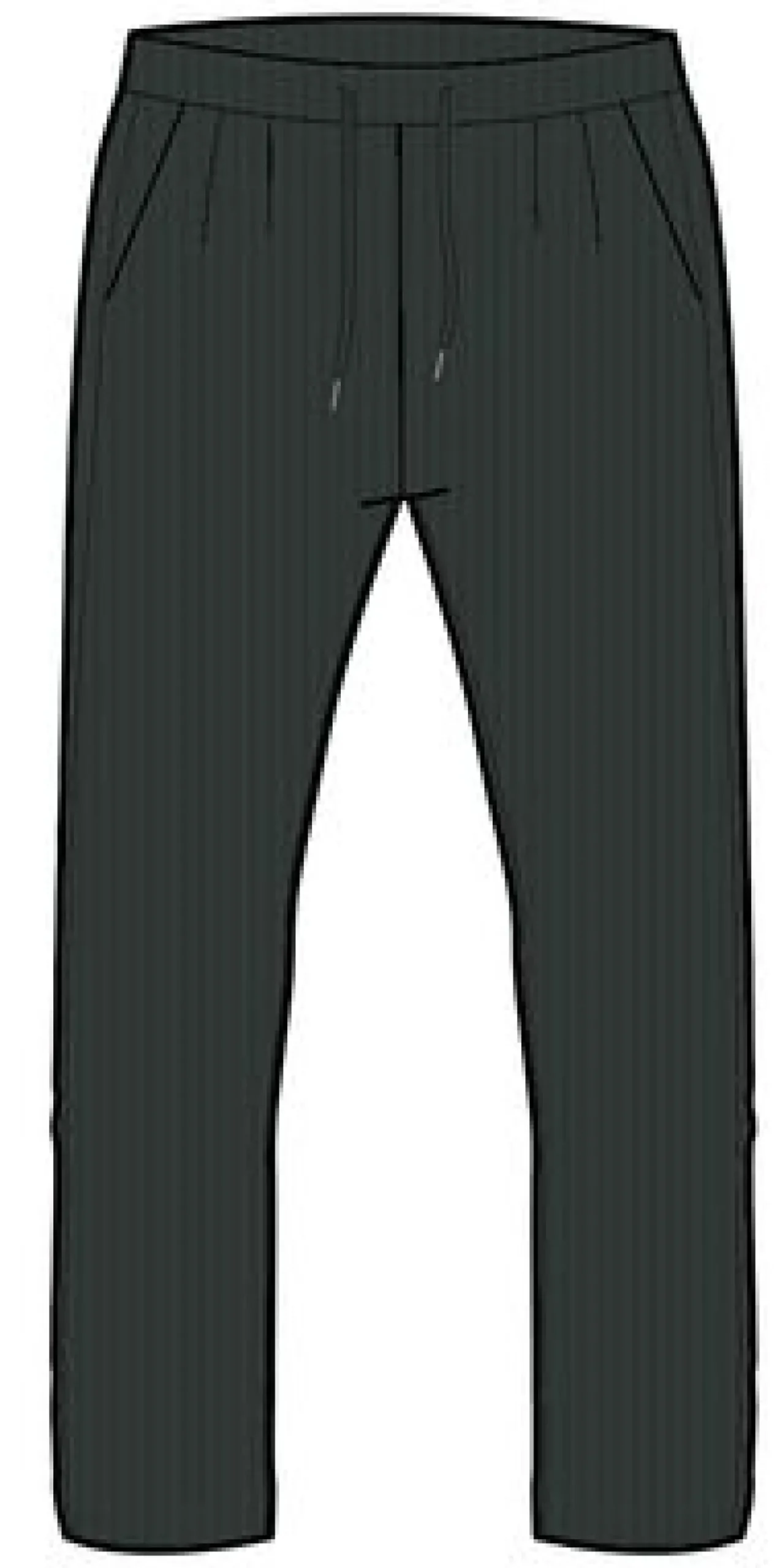 Compass Recycelte Cordhose - Tannengrün