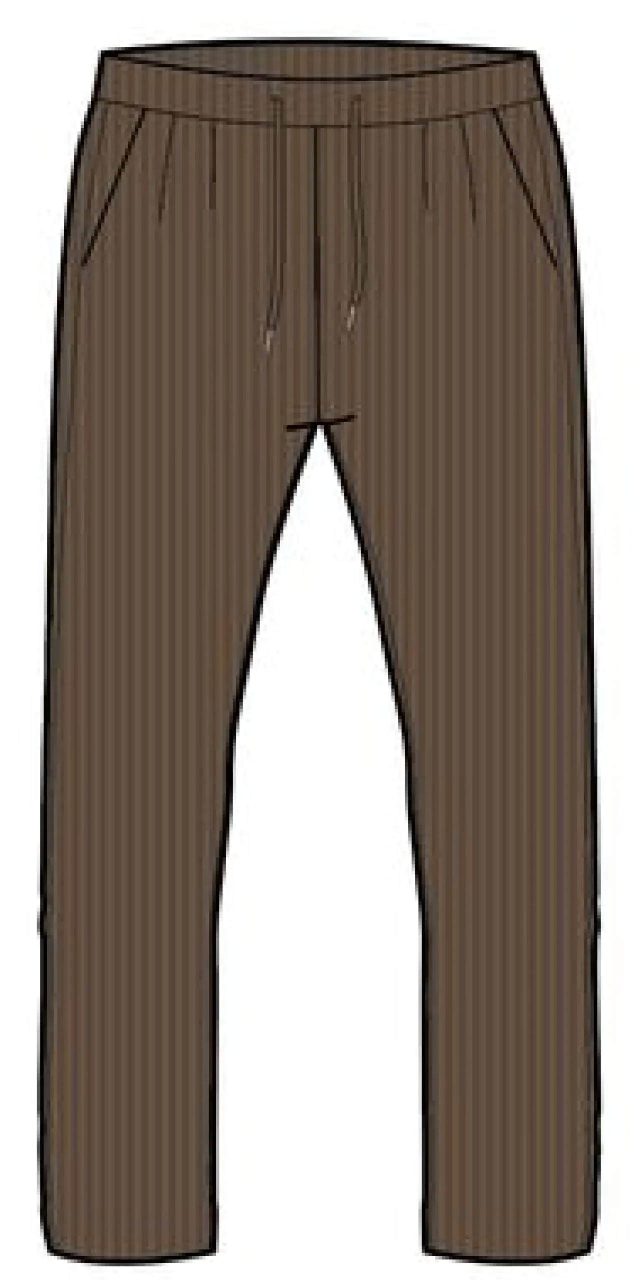 Compass Recycelte Cordhose - Kokosnuss