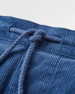 Compass Recycelte Cordhose - Dunkler Denim