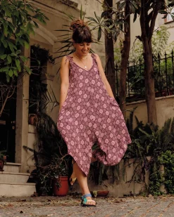 Copetín Jumpsuit - Fliesenwein