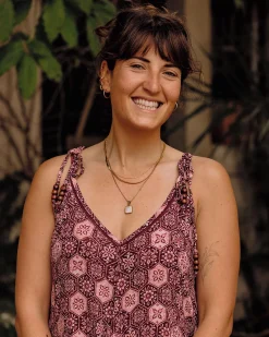 Copetín Jumpsuit - Fliesenwein